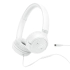 JBL Tune 530C Wired On-Ear Headphones - White-JBL Pure Bass Sound