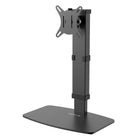 Kanto Universal Monitor Desktop Stand - Height Adjustable - 360 Degree Rotation - Black-Accommodates VESA sizes of 75x75 and 100x100