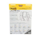 Post-it Easel Pad - 25 in W x 30 in L (63.5 cm W x 76 cm L) - White - 30 sheets per pad-Sticks to most surfaces