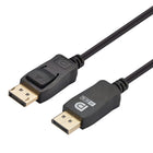 Staples Tech Displayport 1.4 Cable - 6 ft-DisplayPort 1.4: High definition video and audio with DisplayPort 1.4