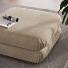 Modway Jubilee Modular Performance Velvet Ottoman - Taupe-Assembly Required