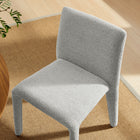 Modway Rhodes Fabric Upholstered Dining Chair - Dove Grey-Fully Assembled