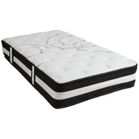 Flash Furniture Capri Comfortable Sleep 12 Inch Foam & Pocket Spring Mattress, Twin in a Box-Twin Size Mattress
