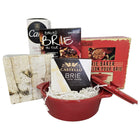 Dolce & Gourmando Brie Baker Cheese Gift Set-Round of Rosenborg Brie Cheese