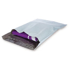 Eddie's Returnable Poly Mailers - 10" x 13" - Two Self-Sealing Closure - White - 250 Pack (260200-250)-Returnable Poly Mailers
