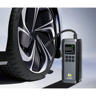 GekoGear AirFlux 100 Portable Tire Inflator Air Compressor-Built-in LED Light & Easy Controls - Ensures safe operation in low-light conditions and user-friendly inflation anytime, anywhere