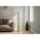 Monarch Specialties - Luminaire - 50 po H Lampadaire - 50 po H - Abat-Jour Ivoire / Crème - Contemporain-L'interrupteur à pied marche/arrêt pratique facilite l'utilisation et permet d'éclairer jusqu'à 40 W (ampoule non incluse), ce qui permet d'illuminer un coin de la pièce
