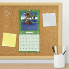 DateWorks 2026 16-Month Mini Wall Calendar - 7" x 7" - Minecraft - English-Features monthly pages for January to December 2026, as well as the last 4 months of 2025