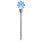 Merangue - Stylos lumineux en forme de flocon de neige, 1,0 mm, Encre noire-Appuyez sur le haut du stylo pour activer les lumières pendant 10 secondes