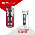 uni-ball JETSTREAM Ballpoint Pens – 1.0mm – Black – 3 Pack-A medium ball tip delivers strong, bold lines for clean note taking, list making and all of your important signatures