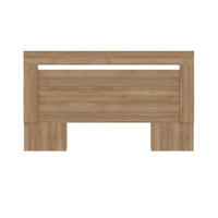Nexera - Tête de Lit Queen Malibu en Chêne Brun-Style moderne : Améliorez la décoration de votre chambre avec une tête de lit contemporaine aux lignes épurées et au design minimaliste