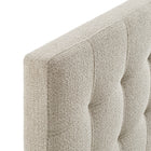 Modway Lily Upholstered Queen Size Headboard - Dove-Assembly Required