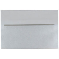 JAM Paper A8 Metallic Invitation Envelopes - 5.5" x 8.125" - Stardream Silver - 25 Pack-Colour: Stardream Silver