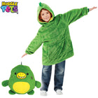 Huggle - Pets Dinosaur Animal Sweat à capuchon et jouet en peluche-Fabriqué en matériau ultra doux et super chaud