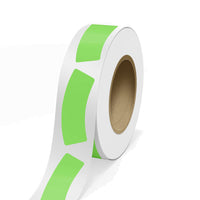 JAM Paper - Rouleaux d'étiquettes standard - en forme de goulot de bouteille - 1 3/16 x 3 1/4 - vert fluo - 125 étiquettes/rouleau-Couleur : Vert fluo | Faites ressortir votre courrier avec des étiquettes d'adresse d'expédition colourées.