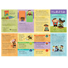 Barefoot Books Mindful Kids Activity Cards-Deck of 50 laminated cards with 8-page illustrated booklet
