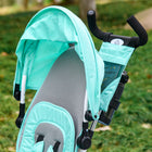 Qaba - Tricycle 6 en 1 pour tout-petits de 1 à 5 ans avec poignée parentale - vert-Couleur : vert et blanc 