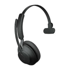 Jabra - Casque mono Evolve2 65 Link380A UC - Noir-Cordon : sans fil, jusqu'à 100 pieds.