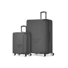Reebok Achievement Collection Hardside 2-Piece Set - Black-Lightweight and resistant ABS/PC