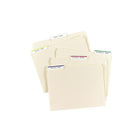 Avery TrueBlock Assorted Colour Laser/Inkjet File Folder Labels, 3-7/16" x 2/3", 600 Pack (05266)-30 Labels per Sheet