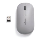 Kensington SureTrack Dual Wireless Mouse - Grey-The high-performance optical sensor tracks quickly and accurately on even the most difficult modern office surfaces, including glass, granite, lacquer, marble and wood