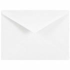 Jam Paper - Enveloppes d'invitation A2 avec rabat en V, 4 3/8 po H x 5 3/4 po l, Blanc, Paquet de 50-Couleur : Blanc