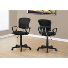 Monarch Specialties 7260 Multi-Position Office Chair - Black Mesh -5 year limited warranty for manufacturer defects, parts only