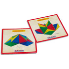 Popular Playthings Tri-Mags Magnetic Puzzle Toy - 24 Pieces-Includes a design booklet