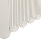 Modway Dahlia 55.5" Fluted and Scalloped Sideboard Storage Cabinet - White-8