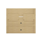Manhattan Comfort Vernon 62.99" Mid-Century Modern Floating Entertainment Center - White-12.87" L x 62.99" W x 53.54" H