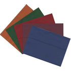 JAM Paper A7 Invitation Envelopes, 5.25 x 7.25, Assorted, 125 Pack (6391A7DBGORB)-Assortment of A7 Dark Base Envelopes: Presidential Blue, Dark Green, Dark Orange, Dark Red, and Burgundy