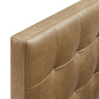 Modway Lily Vegan Leather Queen Size Headboard - Toast-Assembly Required