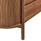 Modway Cadence 6-Drawer Curved Dresser - Walnut-8