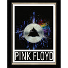 Pink Floyd Paint Splash - Framed Print - 29" x 38"-Premium music memorabilia