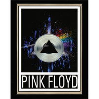 Pink Floyd Paint Splash - Framed Print - 29" x 38"-Premium music memorabilia