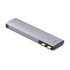Kopplen USB-C 7 Ports Multi-function Hub 7 in 1 with SD and MicroSD Card Reader-he USB-A ports support USB 3.0 and 2.0 devices, offering backward compatibility and fast data transfer