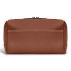Champs - Trousse de toilette en cuir Onyx - Marron-Fermeture éclair sur le dessus