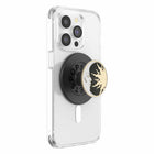 PopSockets PopGrip For Magsafe Round With Adapter Ring - Lunar Dreams-Functions as a convenient stand so you can watch videos on the fly