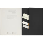 Moleskine Student Ruled XXL Soft Cover Journal - 8.5" x 11" - Black-Ivory-colored, 70 g/m2, acid-free paper: ruled