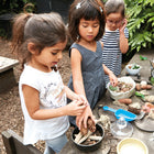 Yellow Door Mud Kitchen Activity Cards 16-Piece Set-Great for use outdoors