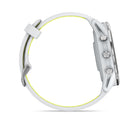 Garmin Forerunner 970 Smartwatch - Titanium with Whitestone Case and Whitestone/Translucent Amp Yellow Band-MORNING REPORT - Wake up to your morning report with an overview of sleep, recovery and training outlook alongside HRV status, training readiness and weather.