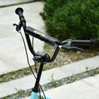 Aosom - Trottinette pour jeunes avec roue en caoutchouc gonflable de 12 po - bleu-Matériau : Acier, alliage d'aluminium, caoutchouc 