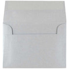 JAM Paper Enveloppes d'invitation métalliques A1 à 4 barres - 3,625 x 5,125 po - Argent Stardream - paquet de 25-Taille : 4 bars A1 (3,63 x 5,125 pouces)