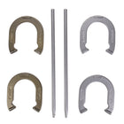 Triumph Steel Horseshoes Set - Brown/Grey-AN UPGRADE TO A BELOVED CLASSIC: Take home the win with Triumph's Steel Horseshoes Set