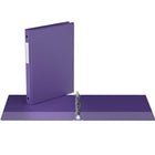 Davis Group Premium Economy Binder - Round Ring - 5/8" - Purple - 6 Pack-5/8"
