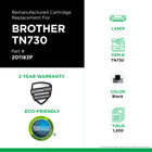 CIG - Cartouche de Toner Brother TN730 Remise à Neuf - Rendement Standard - Noir-1200