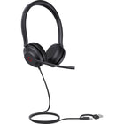 Yealink UH35 Dual UC USB-C/USB-A Wired Headset - UC-The dual-microphone system, enhanced by Acoustic Shield Technology
