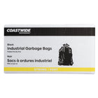 Coastwide Professional Garbage Bags - Strong - 35" x 50"- Black - 125 Pack-35" x 50"