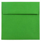 JAM Paper Square Coloured Invitation Envelopes - 6 x 6 - Green Recycled - 25 Pack-Perfect for Greeting Cards, Invitations, Weddings or any announcement
