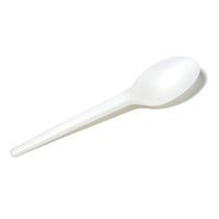 Eco Guard Compostable Spoons - 50 Pack-White